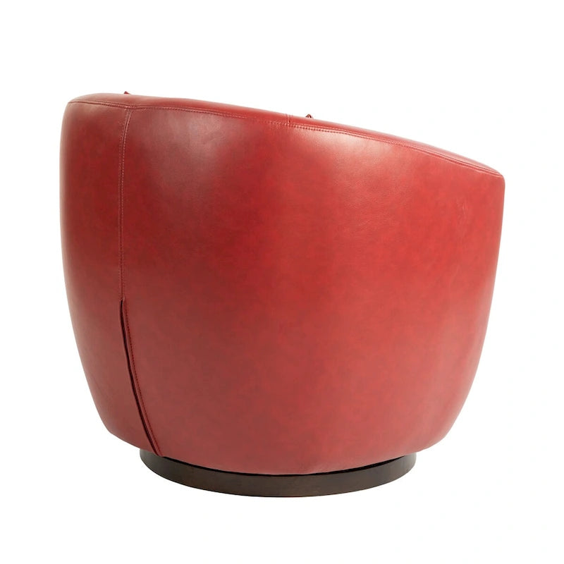 Fauteuil club pivotant rembourré avec rangement, chaise d'appoint moderne pour salon, chambre, bureau ou coin lecture