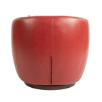 Fauteuil club pivotant rembourré avec rangement, chaise d'appoint moderne pour salon, chambre, bureau ou coin lecture