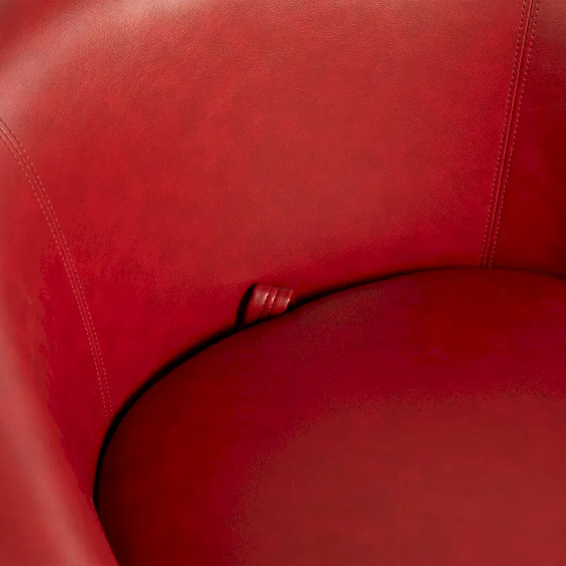 Fauteuil club pivotant rembourré avec rangement, chaise d'appoint moderne pour salon, chambre, bureau ou coin lecture
