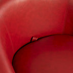 Fauteuil club pivotant rembourré avec rangement, chaise d'appoint moderne pour salon, chambre, bureau ou coin lecture