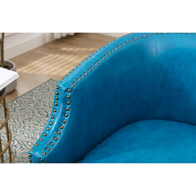 Chaise pivotante, Chaise de salon, Haute qualité et durable, ambiance simple