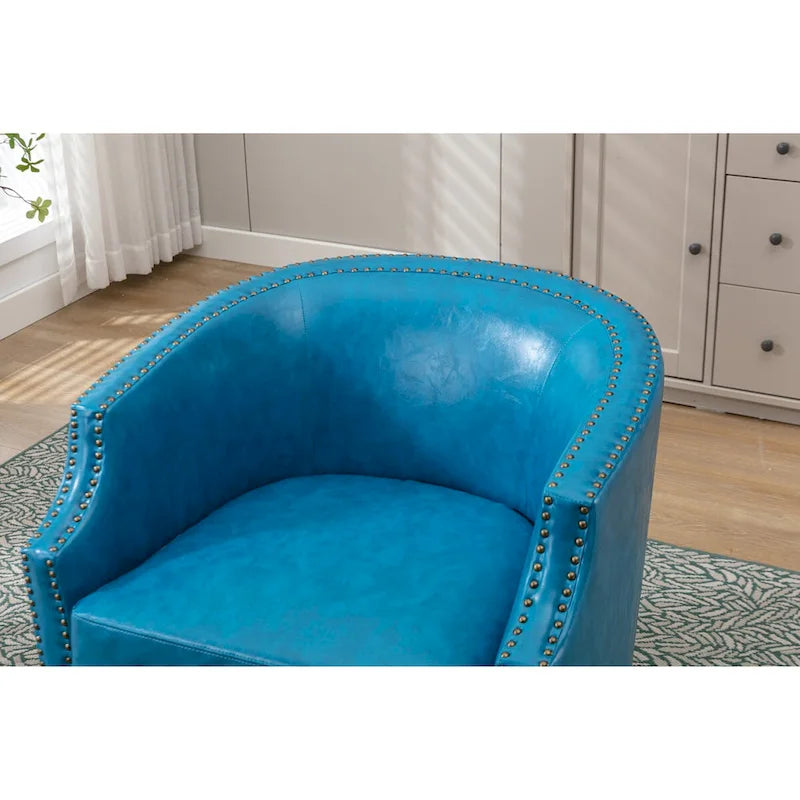 Chaise pivotante, Chaise de salon, Haute qualité et durable, ambiance simple