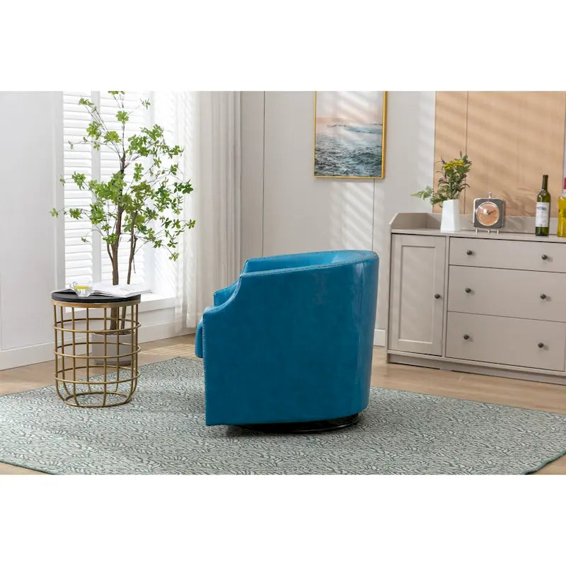 Chaise pivotante, Chaise de salon, Haute qualité et durable, ambiance simple