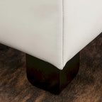 Banc ottoman de rangement capitonné
