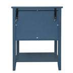 Table d'appoint de style américain avec 2 tiroirs