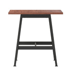 Table de conférence professionnelle avec plateau stratifié et piètement en A