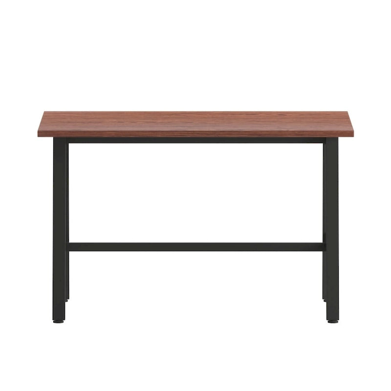 Table de conférence professionnelle avec plateau stratifié et piètement en A