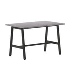 Table de conférence professionnelle avec plateau stratifié et piètement en A
