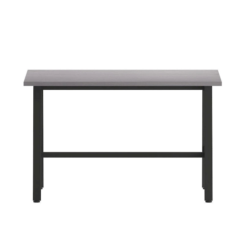 Table de conférence professionnelle avec plateau stratifié et piètement en A
