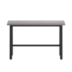 Table de conférence professionnelle avec plateau stratifié et piètement en A