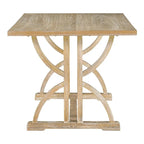 Ensemble de table à manger rectangulaire rétro 6 pièces pour 6 personnes