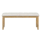 Ensemble de table à manger rectangulaire rétro 6 pièces pour 6 personnes